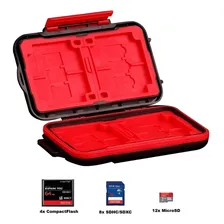 Estojo Rígido Lynca Kh6 Impermeável 24 Slots Cartão Memória Foto  mini 1