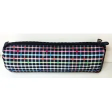 Estojo Roxy Off The Wall Girl Plaid Cor Azul-escuro Foto mini  2