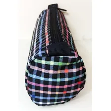 Estojo Roxy Off The Wall Girl Plaid Cor Azul-escuro Foto mini  3