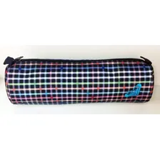 Estojo Roxy Off The Wall Girl Plaid Cor Azul-escuro Foto  mini 1