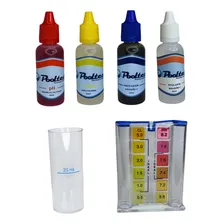 Estojo Teste Para Ph,alcalinidade E Cloro Da Agua Da Piscina Foto mini 3