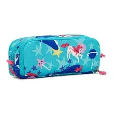 Estojo Triplo Gitroy Kipling Artistic Blue Cor Space Unicorns Foto mini 2