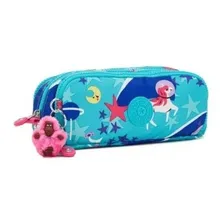 Estojo Triplo Gitroy Kipling Artistic Blue Cor Space Unicorns Foto mini 1