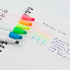 Estojo Zig Single Kuretake Highlight Colors 6 Unidades Cor Branco Foto mini 2