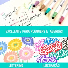 Estojo Zig Single Kuretake Highlight Colors 6 Unidades Cor Branco Foto mini 3