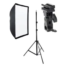 Estúdios Fotográficos Softbox P Flash 90x90 Greika Ou Godox Foto  mini 1