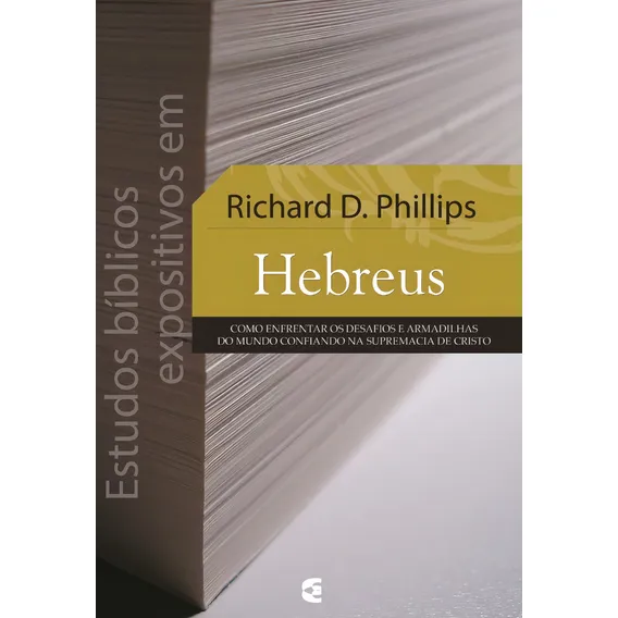 Estudos Bíblicos Expositivos Em Hebreus - Cultura Cristã Foto 1