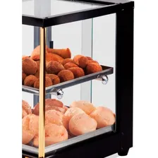 Estufa Dupla Para Salgados Retilínea Black 8 Bandejas Dupla 220v Foto mini  2