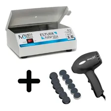 Estufa Esterilizador Manicure + Pedicure Elétrico + 12 Lixas Foto  mini 1