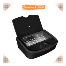 Estufa Esterilizador Preta Manicure Pedicure - Mega Bell Cor Preto 127/220V Foto mini 4