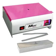 Estufa Esterilizadora Mini Colors Estojo E Pegador Manicure Foto mini 1
