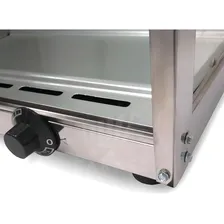 Estufa P/ Salgados 10 Bandejas Dupla Vidro Curvo Inox Titã 220V Foto mini 4
