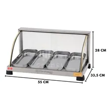 Estufa P/ Salgados 4 Bandejas Marchesoni Linha Ouro 127v Foto mini  2