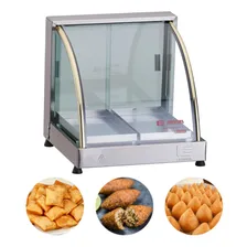 Estufa Para Salgados 2 Bandejas Vitrine Elétrica Edanca Inox 110v Foto mini 1