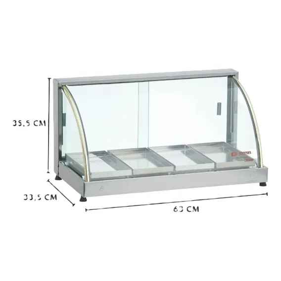 Estufa Para Salgados 4 Bandejas Linha Ouro - Edanca 220v Foto 1