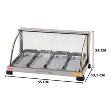 Estufa Para Salgados 4 Bandejas Linha Ouro - Marchesoni 220V Foto mini 2