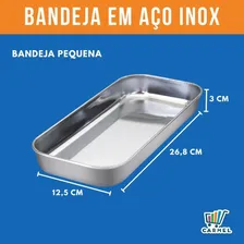 Estufa Para Salgados 5 Bandejas Expositor Elétrico Inox 220v Foto mini 3