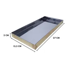 Estufa Vitrine Expositor Dupla Para Salgados 8 Bandejas Inox 110v Foto mini 2