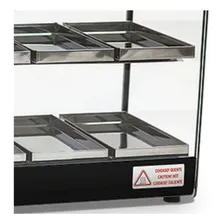 Estufa Vitrine Para Salgados 10 Bandejas EVR Dupla Titã 220V Foto mini 4