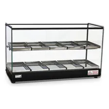 Estufa Vitrine Para Salgados 10 Bandejas EVR Dupla Titã 220V Foto mini 1