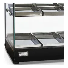 Estufa Vitrine Para Salgados 10 Bandejas EVR Dupla Titã 220V Foto mini 3