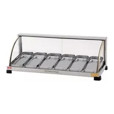 Estufas 6 Bandejas De Salgados Vitrine Estufas P/ Lanchonete 127v Foto mini 1