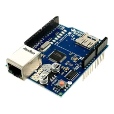 Ethernet Shield W5100 Internet Sd P/ Arduino Foto mini 1