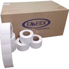 Etiqueta 40x40 Balança Toledo Prix - 60 Rolos Cor Branco Foto mini 2