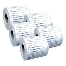 Etiqueta Anvisa De Validade Para Freezer - 4Food Print - 2325 Etiquetas Caixa Com 05 Rolos Foto mini 3