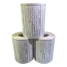 Etiqueta Bopp Validade Anvisa Alimentos Manipulados 500 Un Cor Branco Foto mini 2