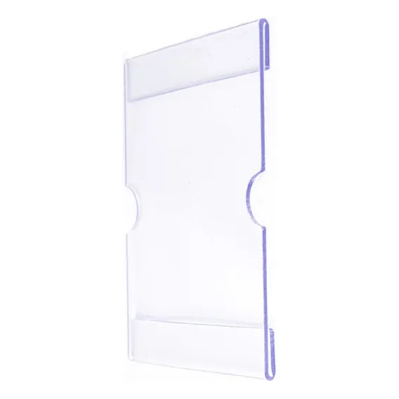 Etiqueta Display Porta A8 Vertical 5x7,5cm - 20 Un Foto 1