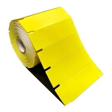 Etiqueta Gondola Adesiva 100x30 Amarela 20 Rolos Cor Amarelo Foto mini 1