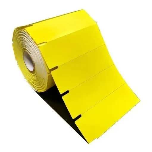 Etiqueta Gondola Adesiva 100x30 Amarela 20 Rolos Cor Amarelo Foto 1