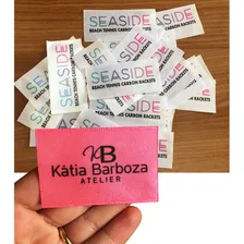 Etiquetas Para Roupas 1.000 Unidades Personalizada 3,8x6cm Foto mini 1