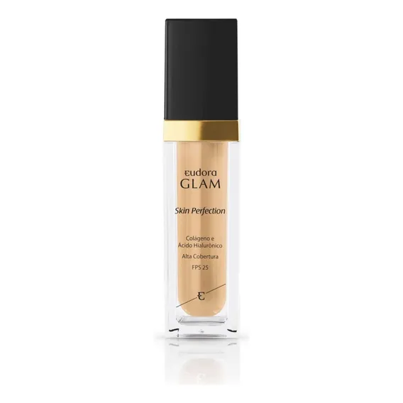 Eudora - Base Líquida Glam Skin Perfection Cor 15 30ml Foto 1