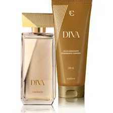 Eudora Diva Deo Colônia + Loção Hidratante. Ed. Especial Volume da unidade 300 Foto mini 3