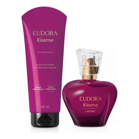 Eudora Kiss Me Cabernet Colônia 50ml+ Foto 1