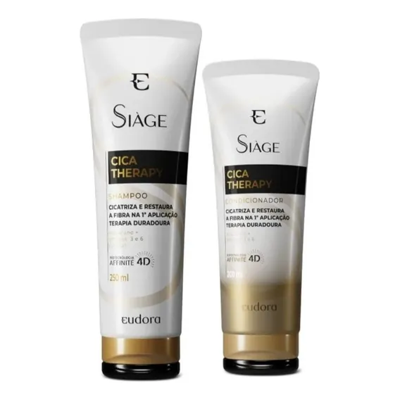 Eudora Shampoo + Cond Cica Therapy Cicatriza + Foto 1