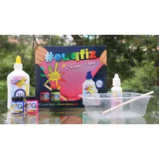 Euqfiz Kit Para Fazer 2 Slimes Neon Foto mini 2