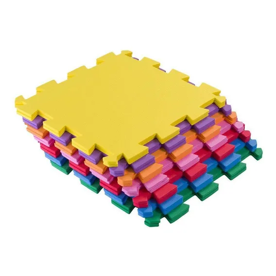 Eva Tatame Tapete Infantil Emborrachado 30x30cm 20 Pçs Foto 1
