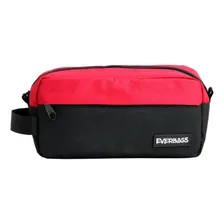 Everbags Necessaire Estojo Organizador Multiuso VermelhoE Preto Foto  mini 1