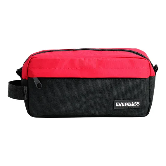 Everbags Necessaire Estojo Organizador Multiuso VermelhoE Preto Foto 1