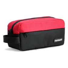 Everbags Necessaire Estojo Organizador Multiuso VermelhoE Preto Foto mini  3