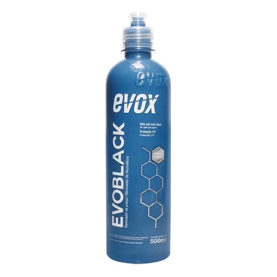 Evoblack Renovador De Pneus 500ml Evox Foto 1