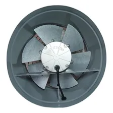 Exaustor Axial 40cm Qualitas Eq400m4 Potente 1700 Rpm 1/4 Hp 110V/220V Foto mini 3