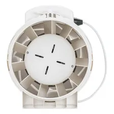 Exaustor Axial Turbo Exb 200mm Branco 155w 110v Ventisol In-line Turbo Foto mini  3