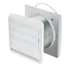 Exaustor Kit Ventilador Axial Kexb 150mm Branco Foto  mini 1