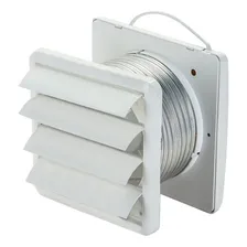 Exaustor Kit Ventilador Axial Kexb 150mm Branco Foto mini  2