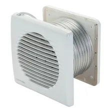 Exaustor Kit Ventilador Axial Kexb 150mm Branco Foto mini 4