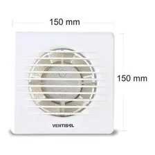Exaustor Para Banheiro Micro Ventilador Ventisol 100mm 220v Cor Branco Foto mini 4